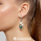 Серьги из серебра 925 пробы 33015940Д — Красная Пресня Серьги из серебра 925 пробы 33015940Д — Красная Пресня