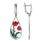 Серьги из серебра 925 пробы 33015940Д8 — Красная Пресня Серьги из серебра 925 пробы 33015940Д8 — Красная Пресня