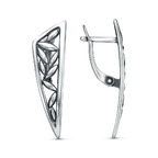 Серьги из серебра 925 пробы 33017066 — Красная Пресня Серьги из серебра 925 пробы 33017066 — Красная Пресня