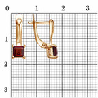 Серьги из серебра 925 пробы 33114697Гр — Красная Пресня Серьги из серебра 925 пробы 33114697Гр — Красная Пресня