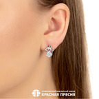 Серьги из серебра 925 пробы 33815454Пл — Красная Пресня Серьги из серебра 925 пробы 33815454Пл — Красная Пресня