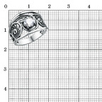 Кольцо из серебра 925 пробы 23815662 — Красная Пресня Кольцо из серебра 925 пробы 23815662 — Красная Пресня