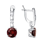 Серьги из серебра 925 пробы 33110424ДГр — Красная Пресня Серьги из серебра 925 пробы 33110424ДГр — Красная Пресня