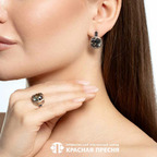 Кольцо из серебра 925 пробы 23715434Пл9 — Красная Пресня Кольцо из серебра 925 пробы 23715434Пл9 — Красная Пресня