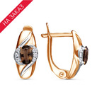 Серьги из серебра 925 пробы 33111403ДТр — Красная Пресня Серьги из серебра 925 пробы 33111403ДТр — Красная Пресня