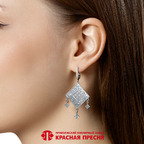 Серьги из серебра 925 пробы 33017412 — Красная Пресня Серьги из серебра 925 пробы 33017412 — Красная Пресня
