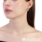 Серьги из серебра 925 пробы 33112753ДТг — Красная Пресня Серьги из серебра 925 пробы 33112753ДТг — Красная Пресня
