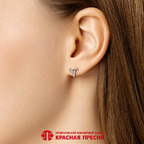 Серьги из серебра 925 пробы 33017424Д — Красная Пресня Серьги из серебра 925 пробы 33017424Д — Красная Пресня