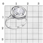 Кольцо из серебра 925 пробы 23814946Пл — Красная Пресня Кольцо из серебра 925 пробы 23814946Пл — Красная Пресня