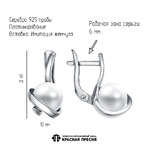 Серьги из серебра 925 пробы 33615996Пл — Красная Пресня Серьги из серебра 925 пробы 33615996Пл — Красная Пресня
