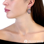 Серьги из серебра 925 пробы 33612586-6 — Красная Пресня Серьги из серебра 925 пробы 33612586-6 — Красная Пресня