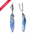 Серьги из серебра 925 пробы 3371601-3 — Красная Пресня Серьги из серебра 925 пробы 3371601-3 — Красная Пресня