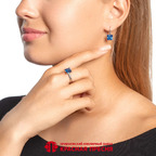 Серьги из серебра 925 пробы 33816920Д4 — Красная Пресня Серьги из серебра 925 пробы 33816920Д4 — Красная Пресня
