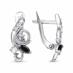 Серьги из серебра 925 пробы 33816612Д1 — Красная Пресня Серьги из серебра 925 пробы 33816612Д1 — Красная Пресня