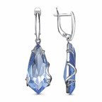 Серьги из серебра 925 пробы 33610524Д3 — Красная Пресня Серьги из серебра 925 пробы 33610524Д3 — Красная Пресня
