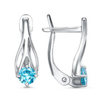 Серьги из серебра 925 пробы 33815064Д3 — Красная Пресня Серьги из серебра 925 пробы 33815064Д3 — Красная Пресня