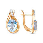 Серьги из серебра 925 пробы 33112753ДТг — Красная Пресня Серьги из серебра 925 пробы 33112753ДТг — Красная Пресня
