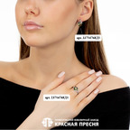 Серьги из серебра 925 пробы 33714768Д1 — Красная Пресня Серьги из серебра 925 пробы 33714768Д1 — Красная Пресня