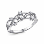 Кольцо из серебра 925 пробы 23816460Д — Красная Пресня Кольцо из серебра 925 пробы 23816460Д — Красная Пресня