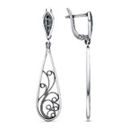 Серьги из серебра 925 пробы 33015122 — Красная Пресня Серьги из серебра 925 пробы 33015122 — Красная Пресня