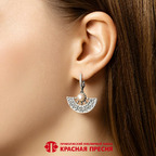 Серьги из серебра 925 пробы 33317440 — Красная Пресня Серьги из серебра 925 пробы 33317440 — Красная Пресня