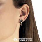 Серьги из серебра 925 пробы 33814241 — Красная Пресня Серьги из серебра 925 пробы 33814241 — Красная Пресня