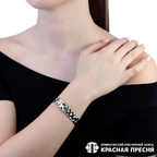 Браслет из серебра 925 пробы 73013458 — Красная Пресня Браслет из серебра 925 пробы 73013458 — Красная Пресня