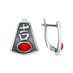 Серьги из серебра 925 пробы 33317282Кр — Красная Пресня Серьги из серебра 925 пробы 33317282Кр — Красная Пресня