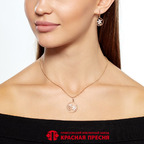 Серьги из серебра 925 пробы 33816015 — Красная Пресня Серьги из серебра 925 пробы 33816015 — Красная Пресня