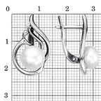 Серьги из серебра 925 пробы 33314434 — Красная Пресня