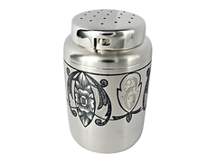 Серебряный стакан для специй перечница 19