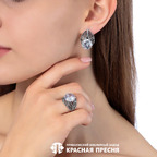 Серьги из серебра 925 пробы 33814880 — Красная Пресня