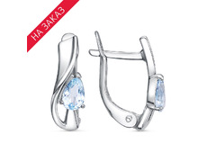 Серьги из серебра 925 пробы 33113728ДТг — Красная Пресня