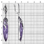 Серьги из серебра 925 пробы 3381601-6 — Красная Пресня