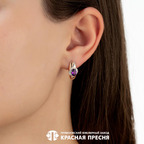 Серьги из серебра 925 пробы 33111403ДАм — Красная Пресня