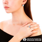 Кольцо из серебра 925 пробы 23812370 — Красная Пресня