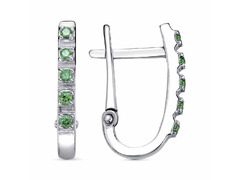 Серьги из серебра 925 пробы 33815928Д7 — Красная Пресня