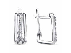 Серьги из серебра 925 пробы 33816020Д — Красная Пресня