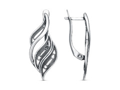 Серьги из серебра 925 пробы 33017110 — Красная Пресня