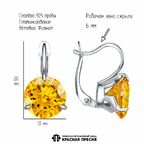 Серьги из серебра 925 пробы 33815620Пл17 — Красная Пресня