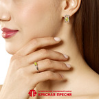 Серьги из серебра 925 пробы 33817508Д10 — Красная Пресня