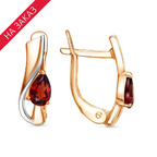 Серьги из серебра 925 пробы 33113729ДГр — Красная Пресня