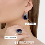 Кольцо из серебра 925 пробы 2381180-4 — Красная Пресня