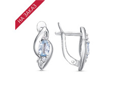 Серьги из серебра 925 пробы 33114298ДТг — Красная Пресня