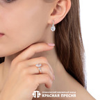 Серьги из серебра 925 пробы 33815113Д — Красная Пресня