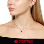 Подвеска из серебра 925 пробы 53116200ДТр — Красная Пресня