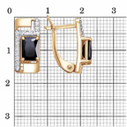 Серьги из серебра 925 пробы 33814781Д1 — Красная Пресня