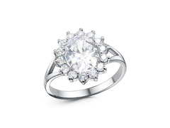 Кольцо из серебра 925 пробы 23817180Д — Красная Пресня