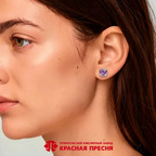 Серьги из серебра 925 пробы 33117582ДАм — Красная Пресня