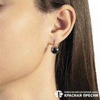 Серьги из серебра 925 пробы 335137-1 — Красная Пресня